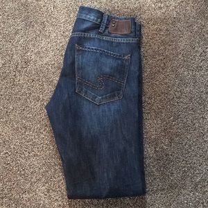 Silver Men’s Designer Jeans
